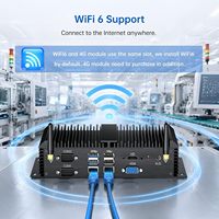 Bu Mini Bilgisayar, Fansız ve Metal Kasa Tasarımına Sahiptir. Metal kasa, Bilgisayarınızın Verimli Isı Dağıtmasına Yardımcı Olur, i7-8550U