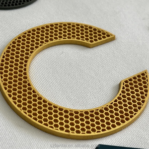 Tùy chỉnh 3D hive-kết cấu Silicone PVC logo dập nổi truyền nhiệt rửa kháng Hàng may mặc Giày thể thao đồng phục - Product Image 2