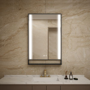 Miroir de salle de bain suspendu mural à DEL intelligent personnalisable OEM ODM avec éclairage - Product Image 4