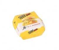 Caja de hamburguesas blanca plegable y reciclable de cartón para comida, <span class=keywords><strong>precio</strong></span> de fábrica, con logo, para llevar. - Product Image 2