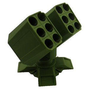 Soporte para bolígrafo de impresión 3D, nuevo, con diseño de misiles de armas antiaéreas, para entusiastas militares, regalos creativos, Heavy Rail Giant God PLA - Product Image 2