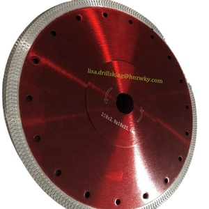 Vente en gros de lames de scie circulaire diamantées 115mm 125mm 200mm 230mm pour la coupe d'agate - Product Image 2