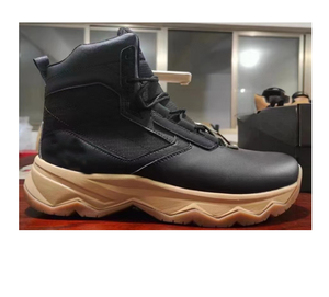 <span class=keywords><strong>Botas</strong></span> tácticas personalizadas DFA01 Coyote Brown Black, <span class=keywords><strong>botas</strong></span> largas transpirables personalizadas, de caña alta, caña media. - Product Image 6