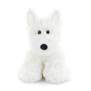 Peluche di Cane Bianco Cinese Simulato all'Ingrosso, Morbido Cucciolo Imbottito West Highland White <span class=keywords><strong>Terrier</strong></span> con Bambola Animale Coccolosa - Product Image 1