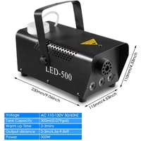Machine à Fumée Professionnelle Fluide LED pour Halloween, Brume Réglable Extérieure, Désinfection, Maquina De Humo Pour Fêtes