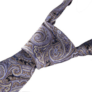 Corbata <span class=keywords><strong>de</strong></span> seda <span class=keywords><strong>de</strong></span> lujo Proveedor One Stop Accesorios para hombres Fábrica MOQ bajo Big Floral Paisley Patrón clásico Corbata para hombres - Product Image 5
