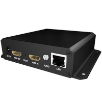 Dibviewolo H.264/H265 para Encoder de Streaming com Suporte para Transmissão ao Vivo SRT RTSP RTMPS para Facebook YouTube