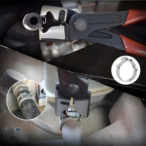 CIHOO Zpana Alicates para Abrazaderas de Mangueras de Coche de Acero Aleado Rojo y Negro Tipo <span class=keywords><strong>Clic</strong></span>-R, Herramienta de Reparación Automotriz de Alta Resistencia para Extracción de Clips de Guardapolvo CV - Product Image 3