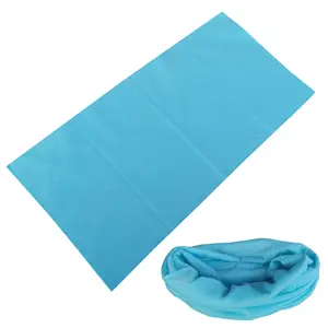 Pesca personalizado Color sólido microfibra sin costuras hombre corriendo cara Bandana cuello tubo bicicleta poliéster cuello polaina bufanda mágica