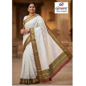 Elegantes Saris Vintage para Mujer, Estilo Moderno y Elegante, Comodidad Premium, Protección Solar, Secado Rápido, para Oficina, Casual, Fiesta, Ropa Festiva - Product Image 1