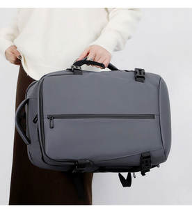 กระเป๋าเป้สะพายหลังสำหรับนักธุรกิจผู้ชาย ขนาดใหญ่ ขยายได้ สำหรับใส่แล็ปท็อป  多功能 ใช้ได้ทั้งเดินทางและกิจกรรมกลางแจ้ง ขายส่งจากโรงงาน - Product Image 6
