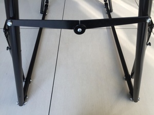 <span class=keywords><strong>Hamaca</strong></span> Doble para Acampar con Soporte Portátil, <span class=keywords><strong>Hamaca</strong></span> Individual Resistente con Soporte de Acero que Ahorra Espacio - Product Image 6