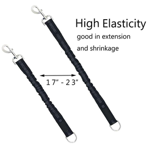 Ammortizzatore <span class=keywords><strong>Bungee</strong></span> guinzaglio attacco cane resistente in Nylon legatura fuori Extender guinzaglio cane - Product Image 3