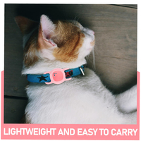 Haute qualité personnalisé tracker protection étui en silicone chaton collier couverture collier pour animaux de compagnie accessoires étiquette anneau couverture localisateur protecteur
