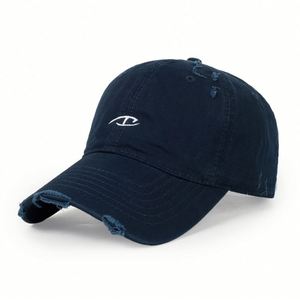 Casquette de baseball vintage en gros pour hommes, casquettes vieillies, casquettes de papa non structurées à 6 panneaux, casquette de baseball avec logo - Product Image 4