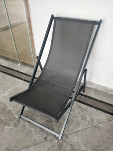 Juego de <span class=keywords><strong>2</strong></span> sillas de playa portátiles, tumbona plegable con marco de aluminio y respaldo ajustable - Product Image 4