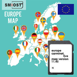 SMIOST 16GB Voiture CID Navigation pour Tom Tom <span class=keywords><strong>GPS</strong></span> Mémoire <span class=keywords><strong>Carte</strong></span> <span class=keywords><strong>SD</strong></span> pour Renault Live 11.45 Europe Fluence Escape - Product Image 1