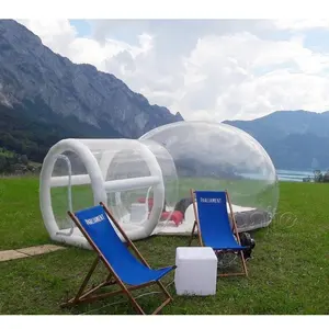 Outdoor inflatable bubble tent rental transparent bubble dome tent