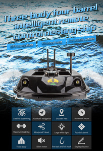 New Hoshi B603 Bait Thuyền GPS Định Vị Câu Cá Móc Mồi Không Dây Sonar Thiết Bị Tự Động Thông Minh Kích Thước Lớn Thuyền Đánh Cá - Product Image 4