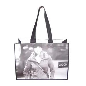 Custom Logo Free sample Grocery Promotional Bags Customized Reusable Non Woven Shopping Bag Non Woven Bag with Logo