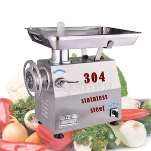 เครื่องบดเนื้อและไส้กรอกไฟฟ้า สแตนเลส 304 รุ่น TK 32 สำหรับใช้ในเชิงพาณิชย์ บดเนื้อ ผัก และทำไส้กรอก - Product Image 1