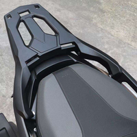 Support de porte-bagages arrière en alliage d'aluminium pour moto Honda Forza 350 ADV 350 2019-2024, support de top case, étagère de transport de marchandises