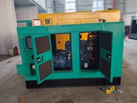 Groupe électrogène silencieux 50 kW avec ATS, 1800 tr/min, démarrage électrique 24 V CC, refroidissement par eau, étanche à la pluie et à la poussière, conception durable