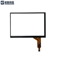 Panel Táctil Capacitivo de Vidrio de 6.95 Pulgadas, 10 Puntos, USB, Personalizado, MOQ Bajo, Directo de Fábrica ODM OEM