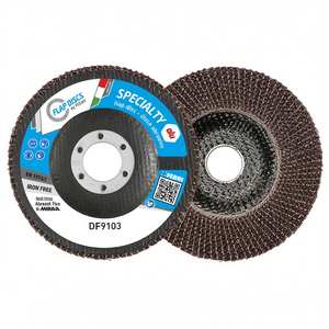 Disque à lamelles Riflex Specialty Alu 125 mm sans fer pour ponçage du métal - Product Image 1