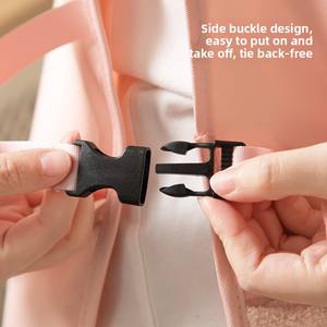 <span class=keywords><strong>Tablier</strong></span> <span class=keywords><strong>de</strong></span> <span class=keywords><strong>cuisine</strong></span> sans manches en polyester imperméable et résistant à l'huile pour femme pour le nettoyage - Product Image 3