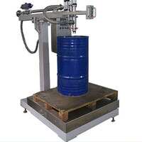 Ligne de remplissage entièrement automatique antidéflagrante pour fûts en acier de bitume de 150L, 200L, 210L