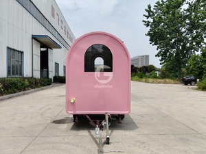 รถพ่วงขายอาหารทรงกลม ETODEVICE 2.2 เมตร ร้านอาหารเคลื่อนที่ ร้านกาแฟ - Product Image 4