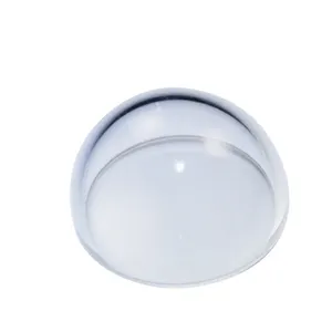 High Quality Spherical Bk7 Glass Dome Lens Optical Clear Glass Dome In Stock