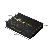 Boîte à rabat magnétique personnalisée avec logo en relief, feuille d'or, emballage en carton rigide, boîte cadeau pour parfums, bougies, bougies avec mousse EVA