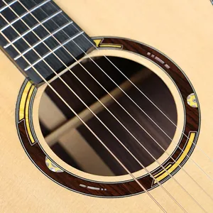Guitare acoustique haut de gamme en bois massif 41 Dreadnought Sevillana 1905 - Product Image 4