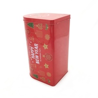 Boîtes en étain personnalisées pour boîtes aux lettres mignonnes, cadeaux de Noël pour boîtes aux lettres, boîtes en étain pour cosmétiques, chocolat, biscuits