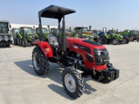 Tracteurs Mini 4x4 50HP4WD HT504-E Tracteur Agricole avec Direction Hydraulique