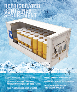 Ruban de fixation de cargaison en polyester haute résistance Ty-Gard pour la conformité aux normes de sécurité des marchandises dangereuses, approuvé AAR BOE, sûr pour les marchandises dangereuses - Product Image 6