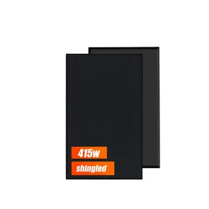 Panel surya rumahan seri Think panel surya hitam penuh 400w 405w 410watt 415w 36 volt panel surya nigeria