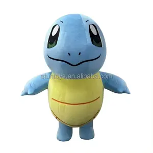 efun Funny cartoon turtle inflatable Squirtle mascot costume cartoon character pikachu suits for adults