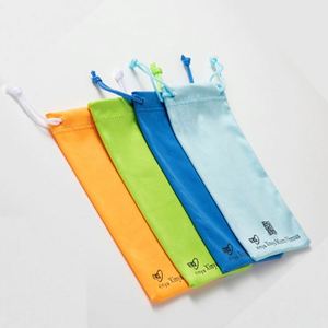 Bolsa de Gafas Personalizada con Serigrafía Multicolor, Bolsa Suave para Lentes, Celular y Gafas de Sol con Cordón - Product Image 1