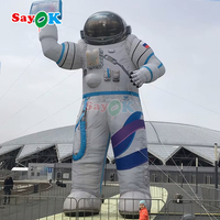 Sayok Free 3d Design Publicité Gonflables Cosmonaute Figure Grand Gonflable Spaceman Marionnette Géant Gonflable Astronaute