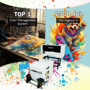 2024 PrintPro Brand Meilleure imprimante DTF à quatre têtes avec shaker de poudre à ceinture de recyclage automatique et purificateur d'air intégré - Product Image 3