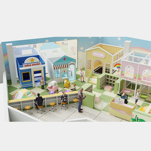 Divertido Equipo de Juego Suave Comercial de Múltiples Niveles, Parque Infantil Interior con Túneles y Diversos Juguetes para Centro de Juegos Comunitario - Product Image 6