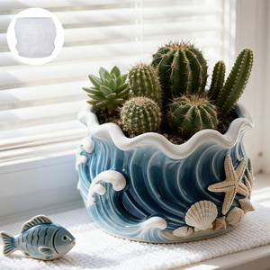<span class=keywords><strong>Macetas</strong></span> con Diseño <span class=keywords><strong>de</strong></span> Autorretrato para Plantas <span class=keywords><strong>de</strong></span> Interior, <span class=keywords><strong>Macetas</strong></span> <span class=keywords><strong>de</strong></span> Cerámica para Suculentas, Jarrones <span class=keywords><strong>de</strong></span> Jardín para Interiores y Exteriores - Product Image 3