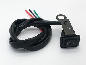 Accesorios para Motos, Interruptor de Motocicleta, Soporte de Hierro para Espejo, Interruptor de Encendido de Faro de 3 Posiciones y 3 Cables - Product Image 3