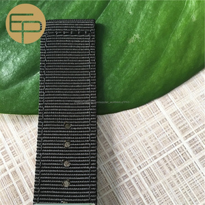 Logo personnalisé <span class=keywords><strong>montre</strong></span> <span class=keywords><strong>bracelet</strong></span> <span class=keywords><strong>tissé</strong></span> de bonne qualité 2 pièces tubulaire en nylon nato <span class=keywords><strong>montre</strong></span> bande de main - Product Image 5