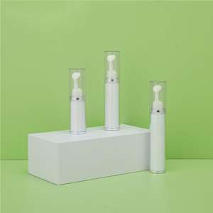 Etiqueta privada disponible botella de bomba cosmética al vacío 10ml tubo de Crema para Ojos dispensador cosmético loción botella de viaje para Kit de maquillaje - Product Image 1