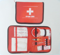 Trousse de premiers soins personnalisable approuvée CE en vente chaude sacs de premiers soins trousse de survie de premiers soins portable