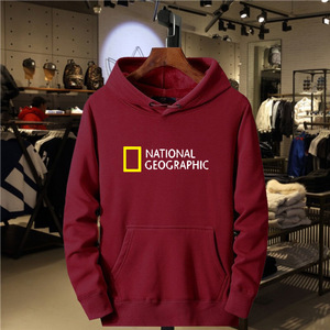 Áo hoodie nam cổ lọ chất cotton dày, mẫu miễn phí, unisex, in logo tùy chỉnh, kiểu dáng rộng, dày dặn - Product Image 4